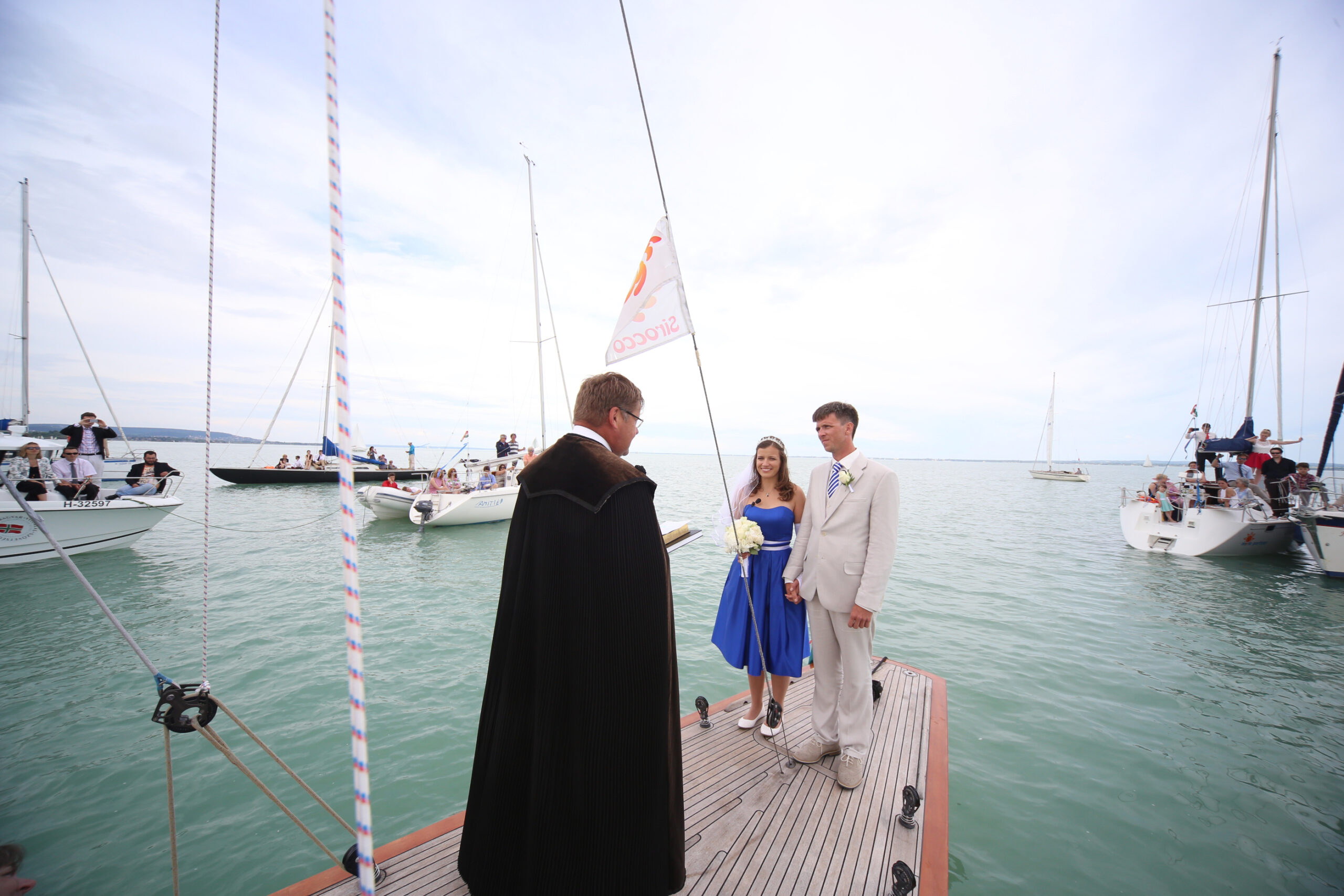 Hajóesküvők a Balatonon